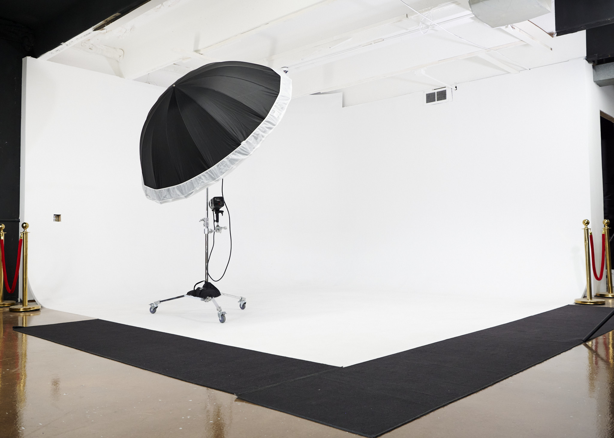 Studio Noir Colorado Springs Cyclorama wall with lightwith light